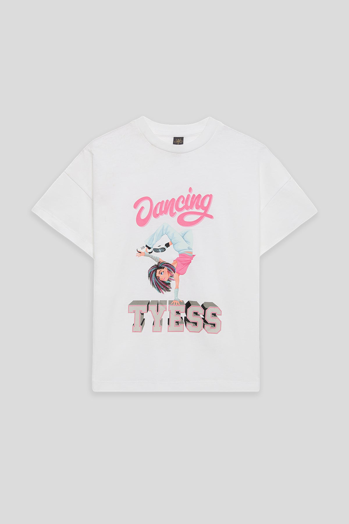 Girl White Tshirt