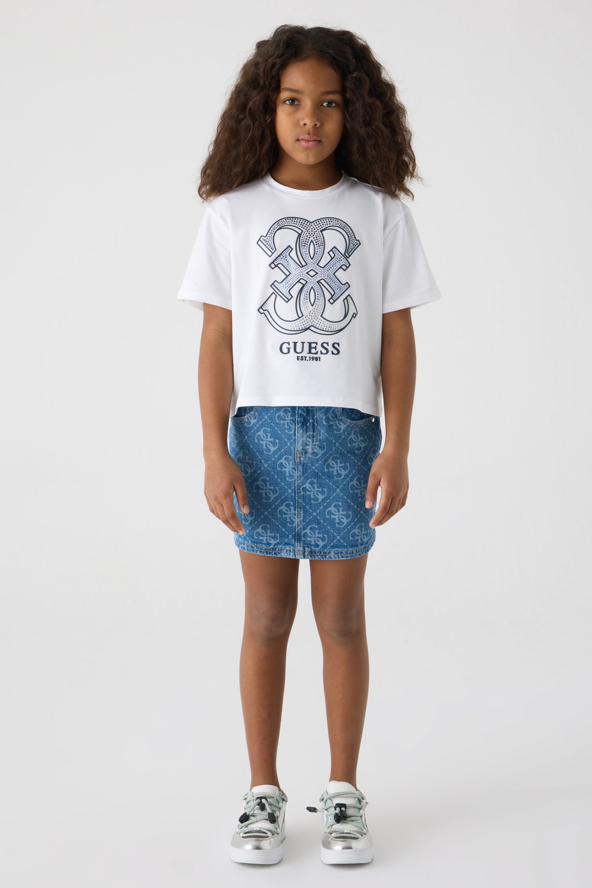 Girl White Tshirt