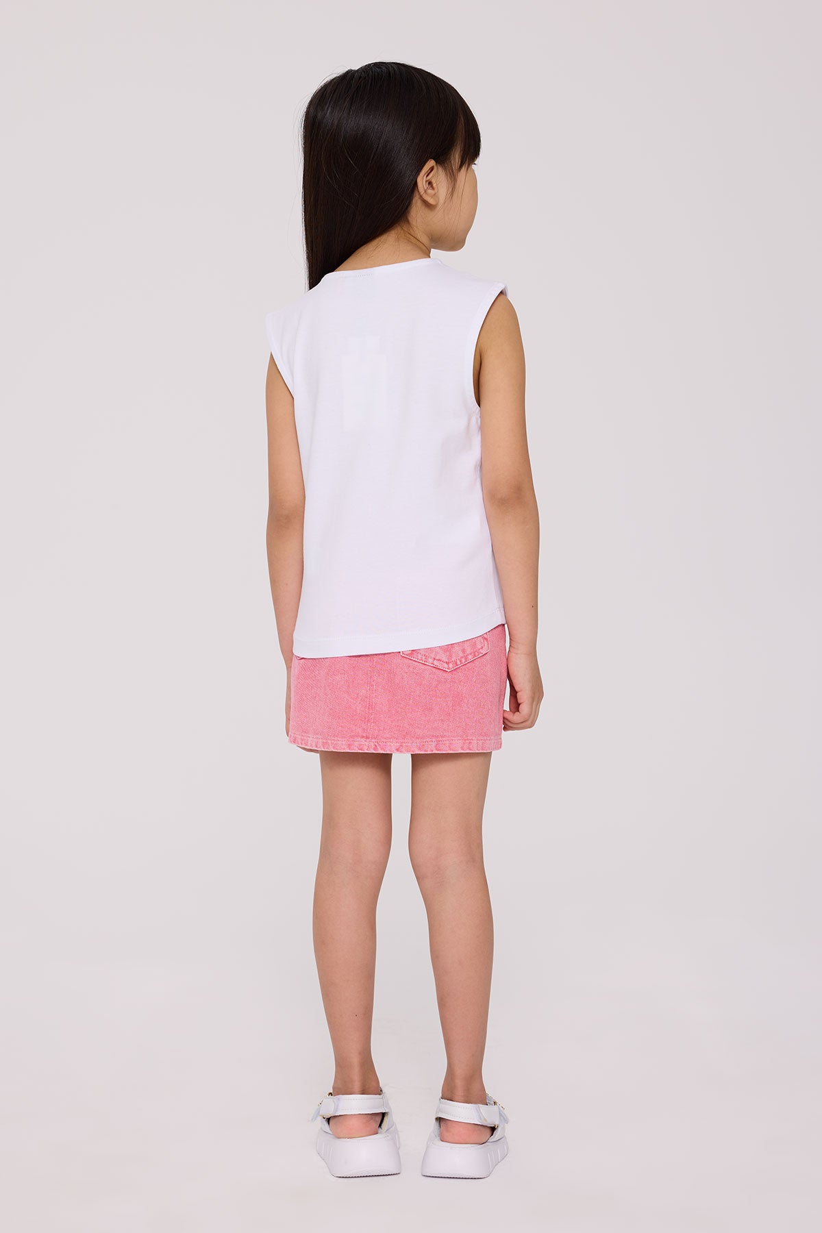 Girl White Undershirt