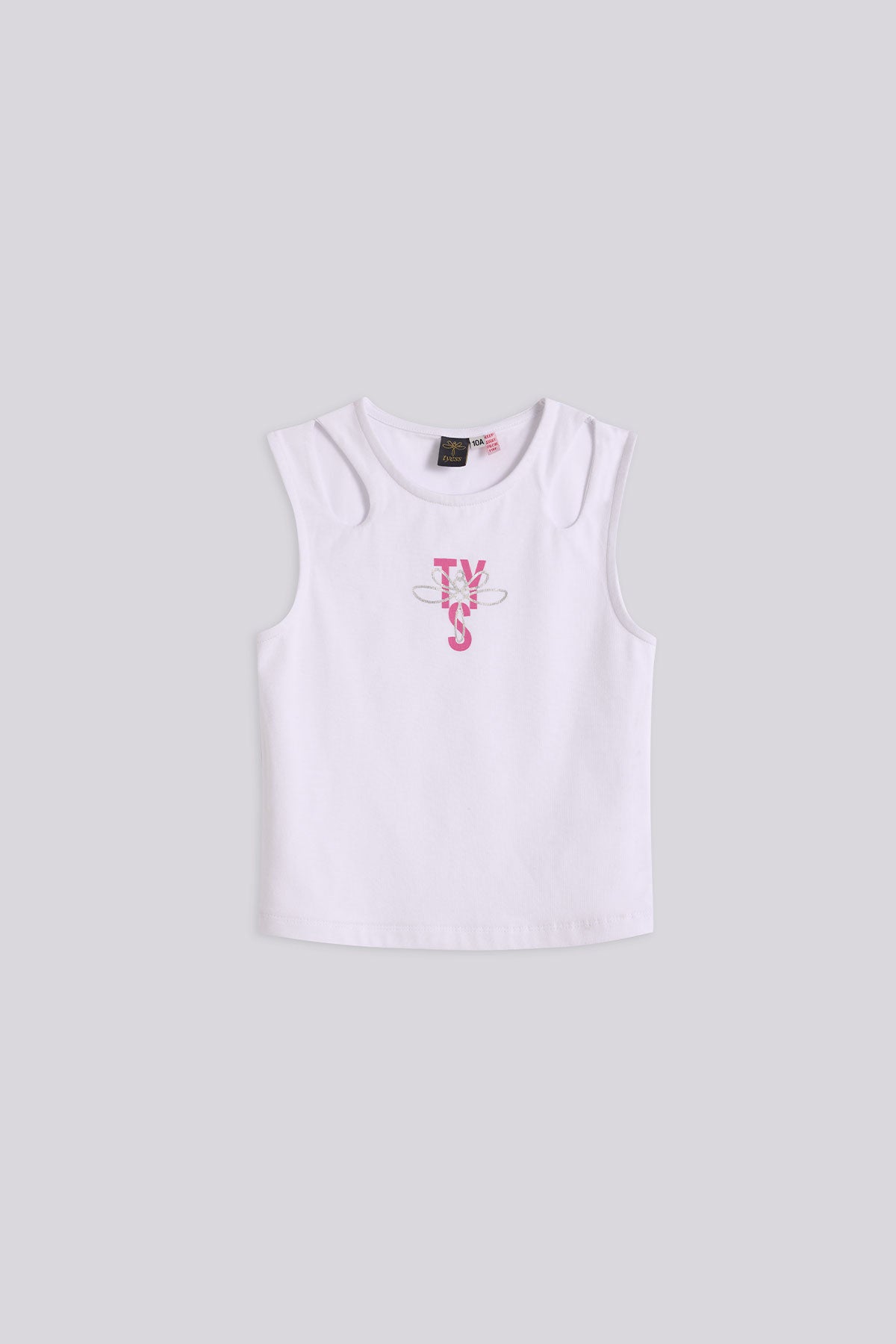 Girl White Undershirt