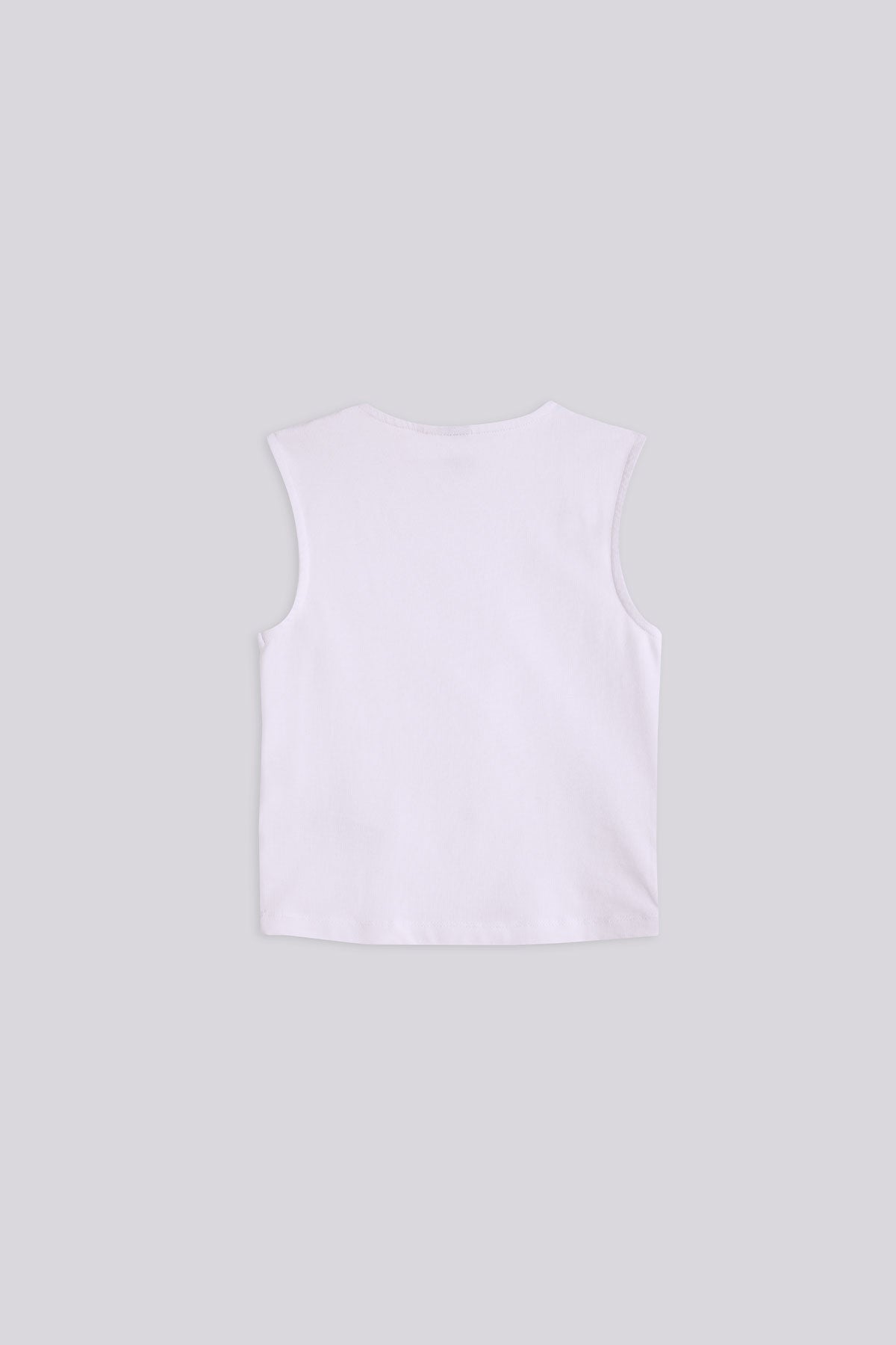 Girl White Undershirt
