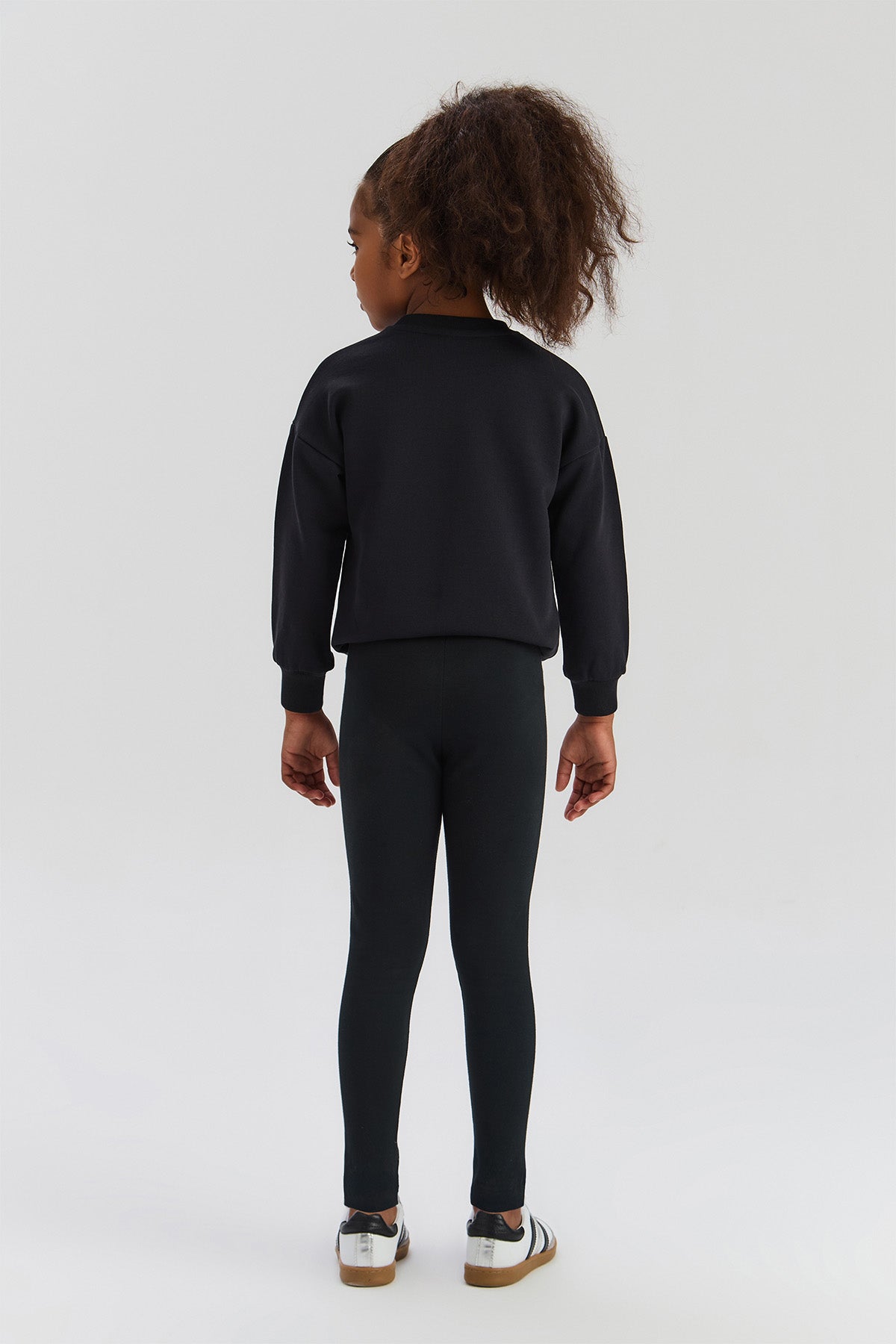Girls Black Tracksuit