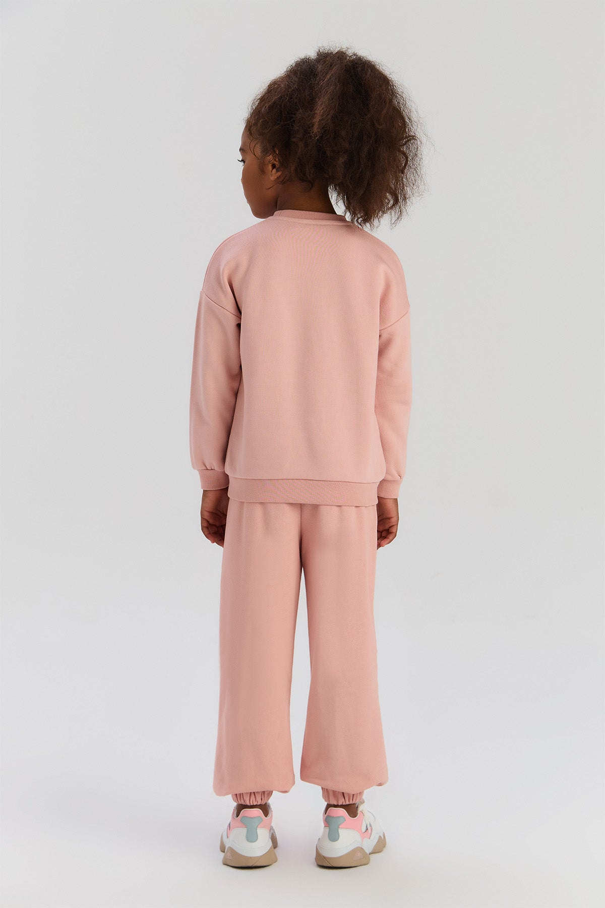 Girls Dusty Rose Sweatshirt