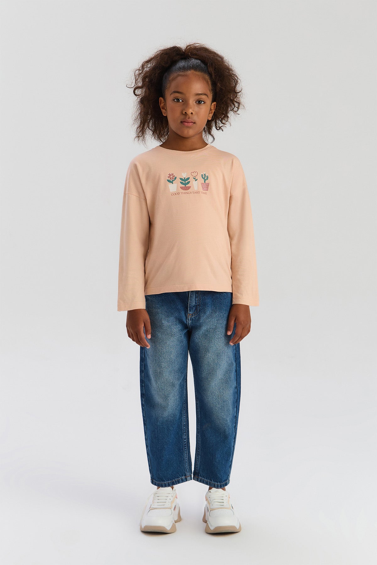Girls Dusty Rose T-shirt