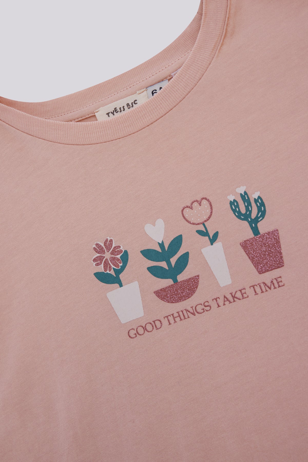 Girls Dusty Rose T-shirt