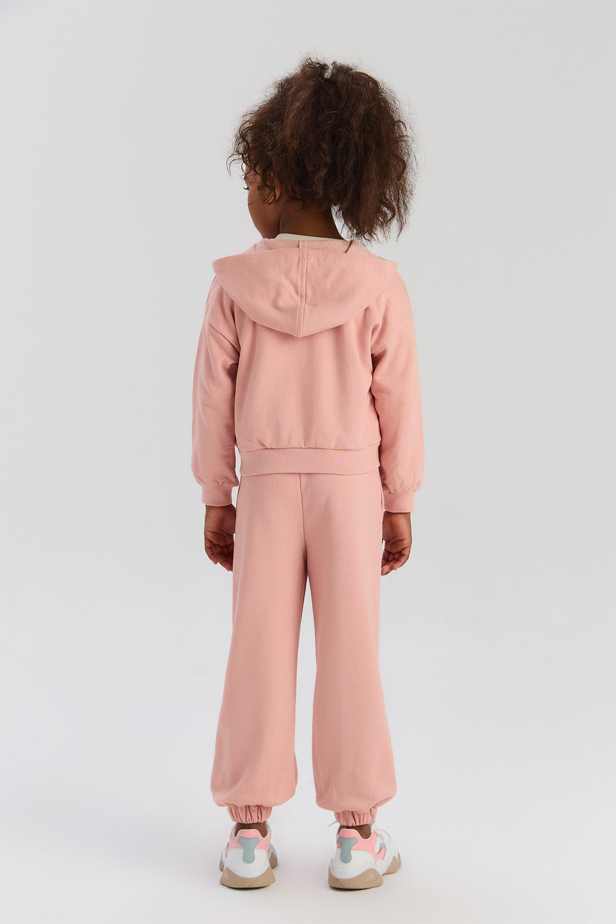 Girls Dusty Rose Tracksuit