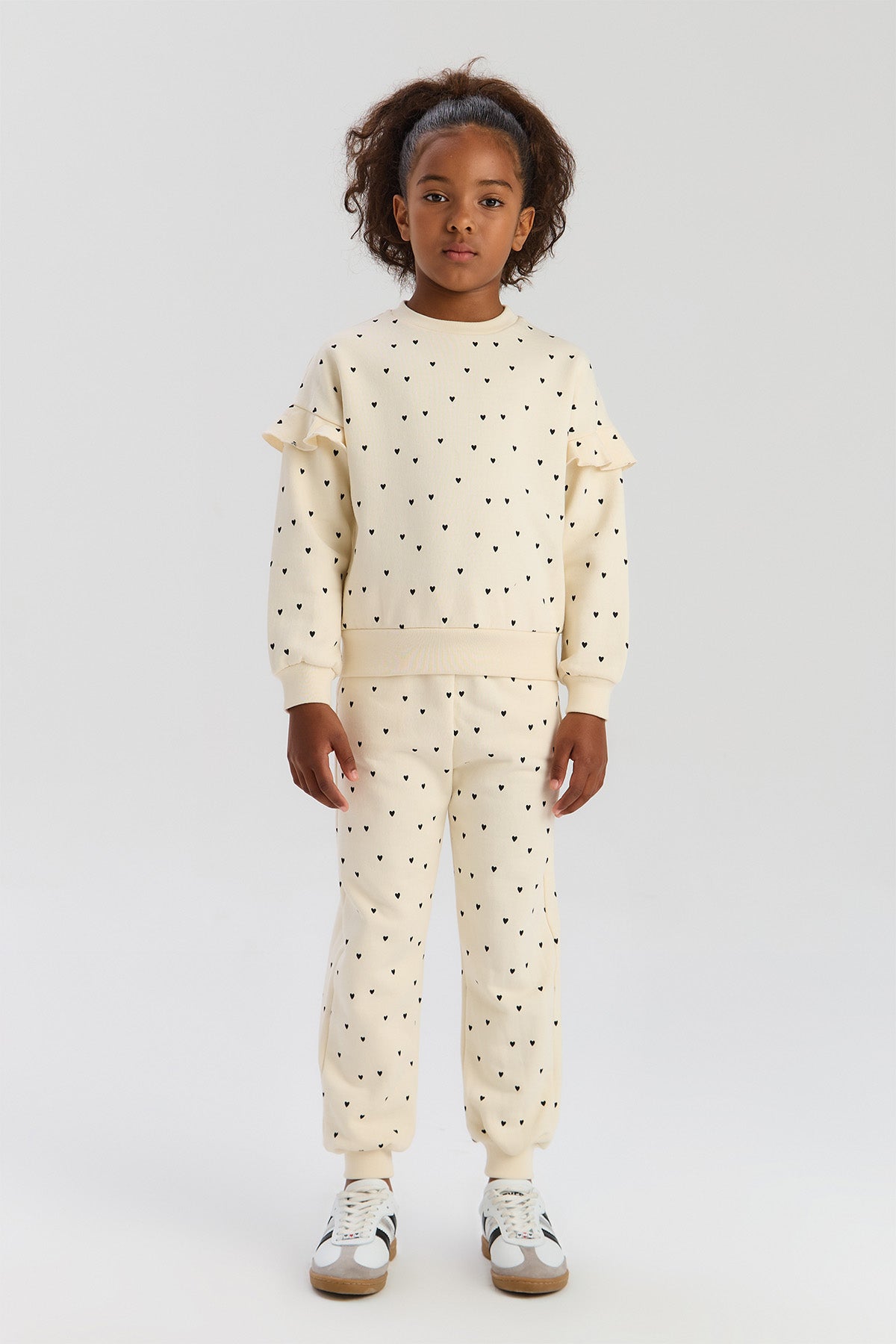 Girls Patterned Tracksuit