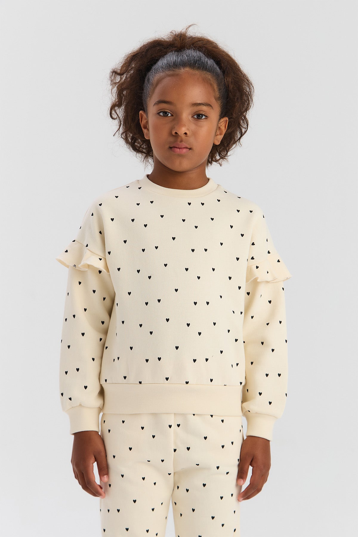 Girls Patterned Tracksuit