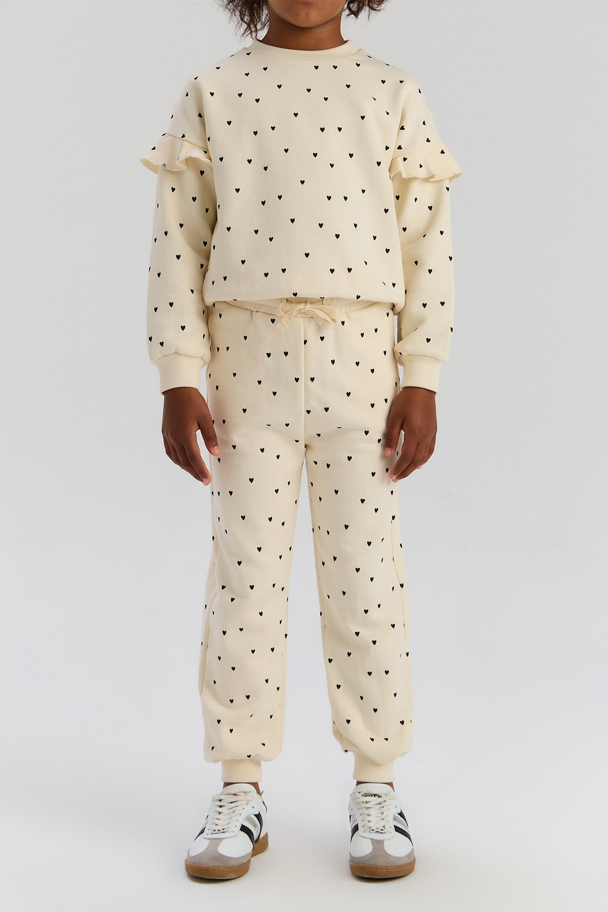 Girls Patterned Tracksuit