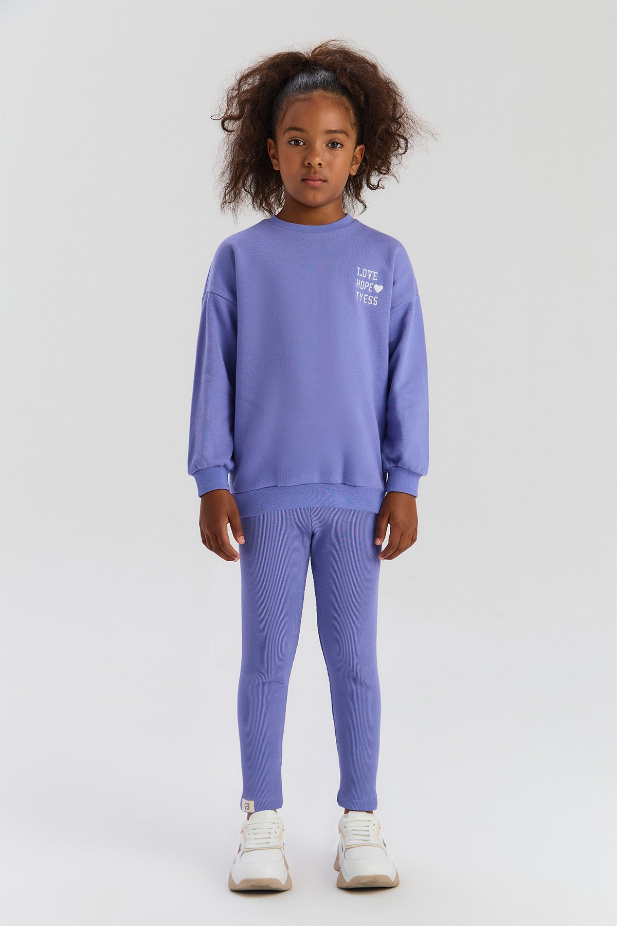 Girls Purple Tracksuit