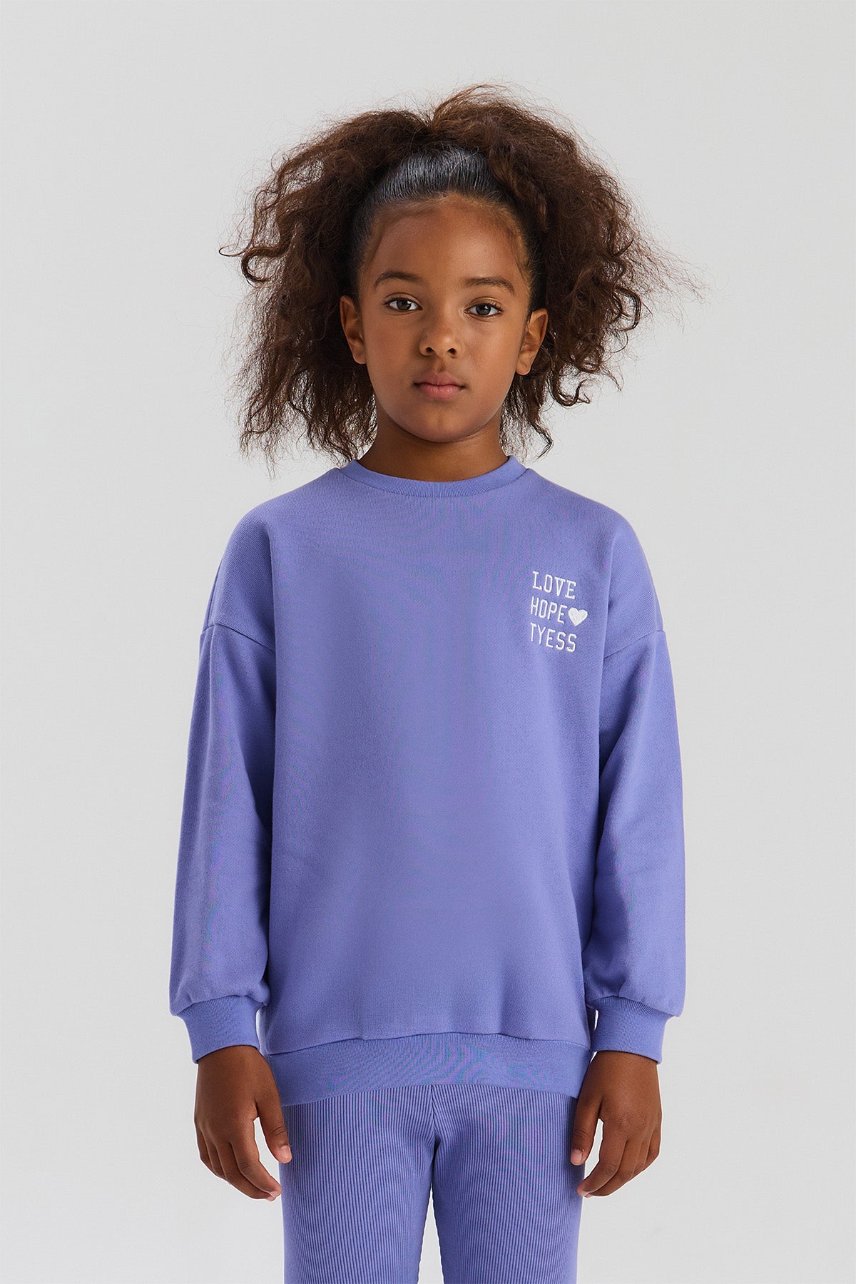 Girls Purple Tracksuit