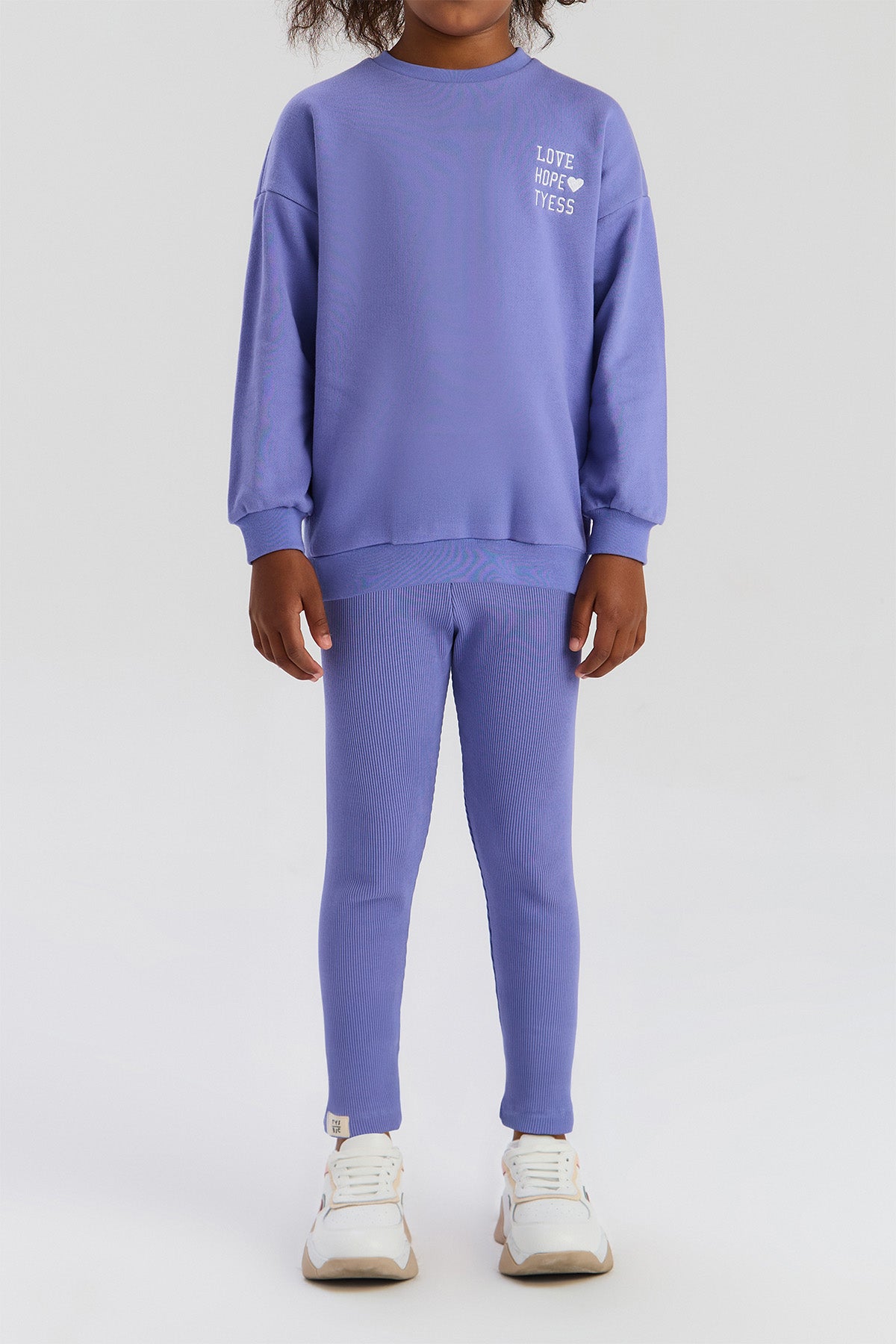 Girls Purple Tracksuit