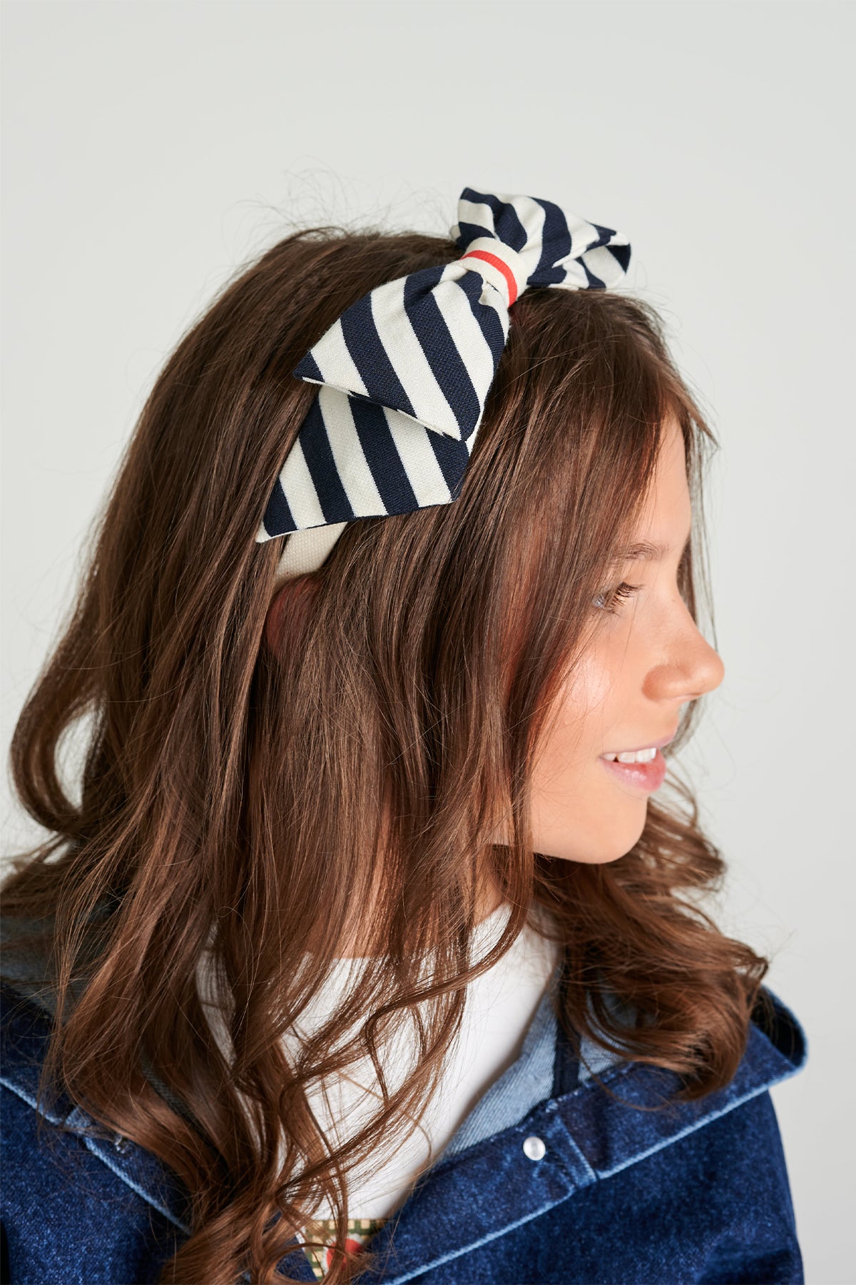 Girl Navy Blue Headband