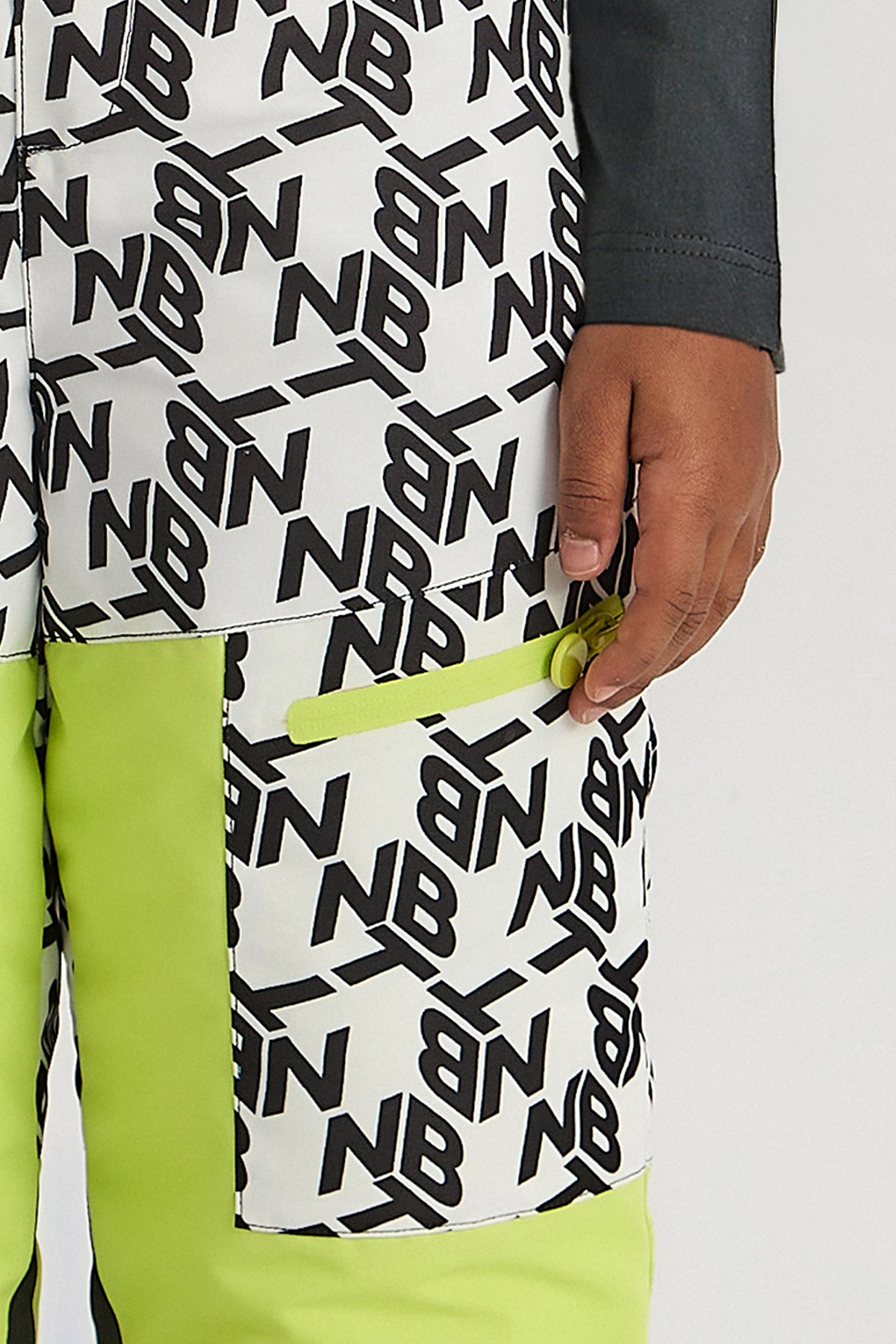 Patterned Ski Suit for Boy