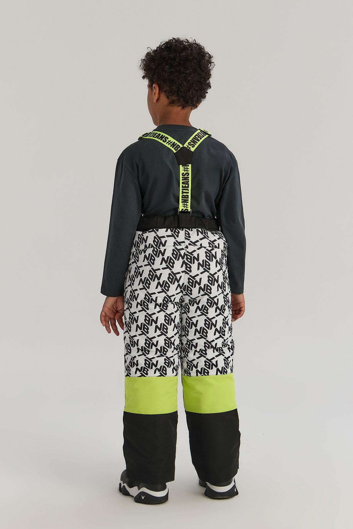 Patterned Ski Suit for Boy