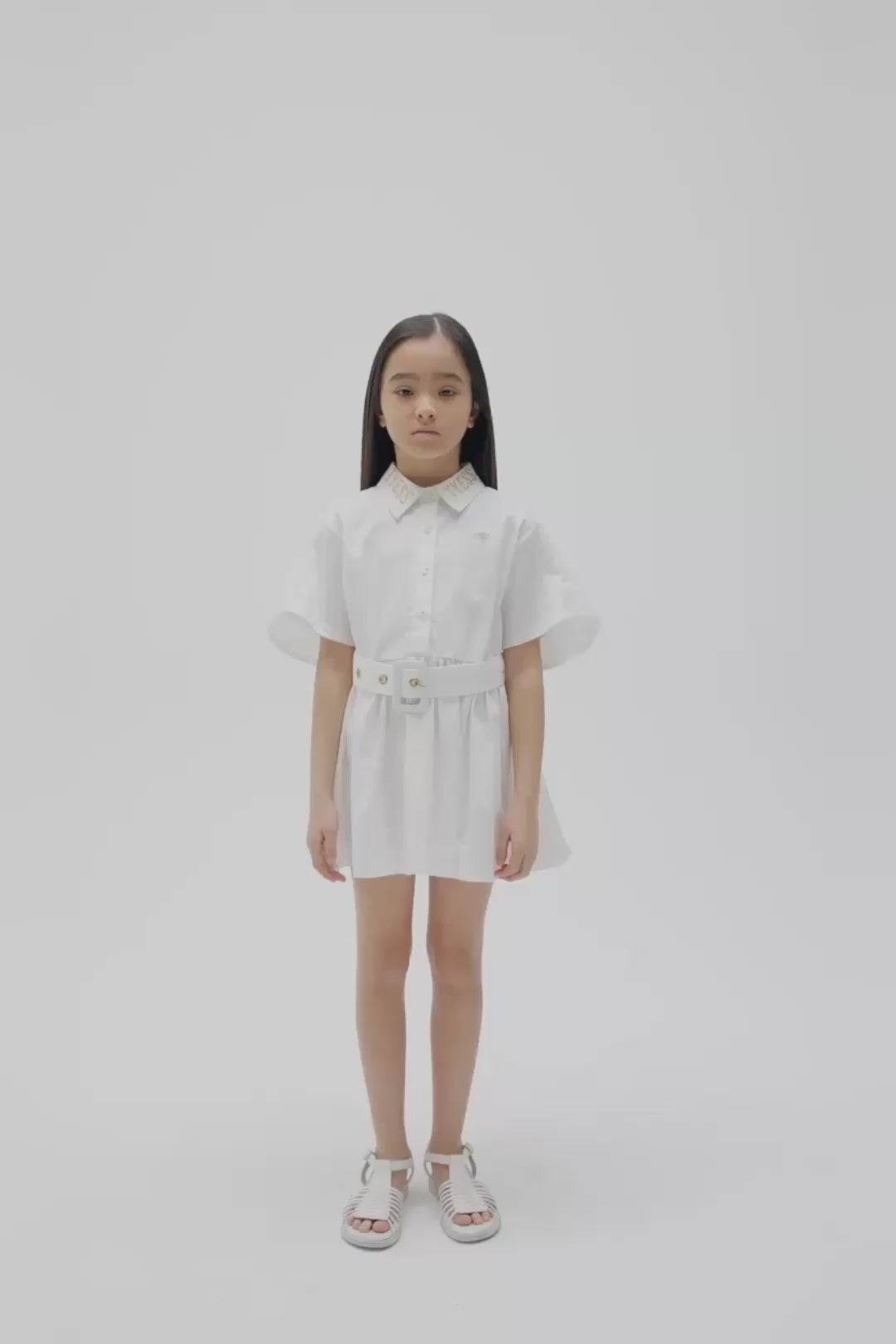 Girl Ecru Dress