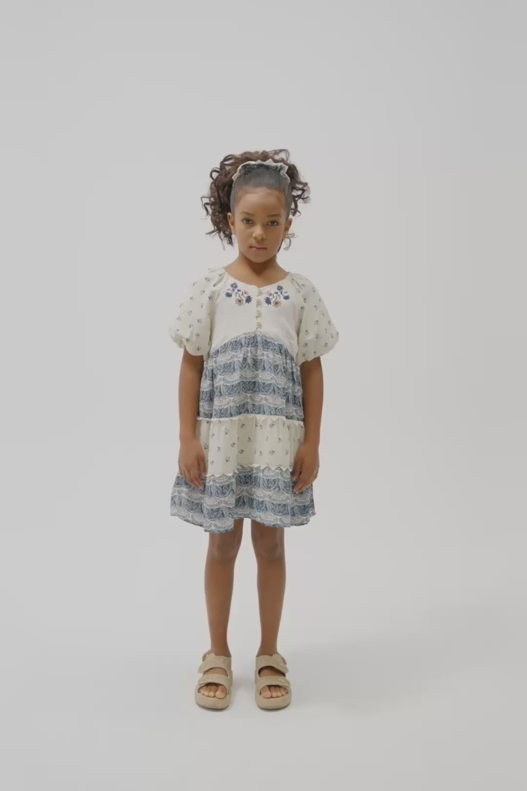 Girl Patterned Dress
