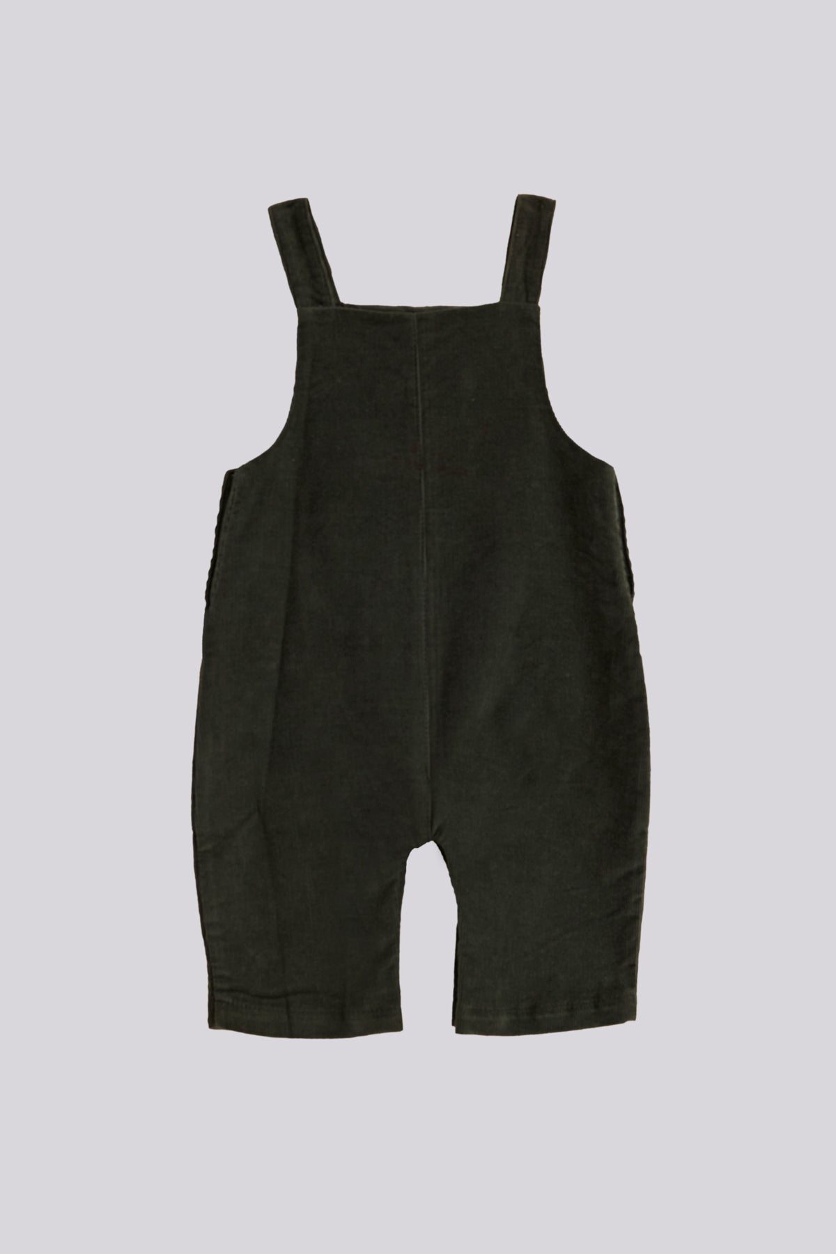Baby Boy Anthracite Bib and Brace Overall