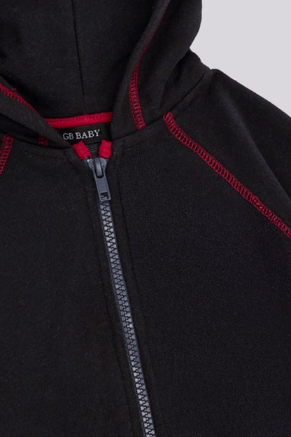 Baby Boy Anthracite Tracksuit Top