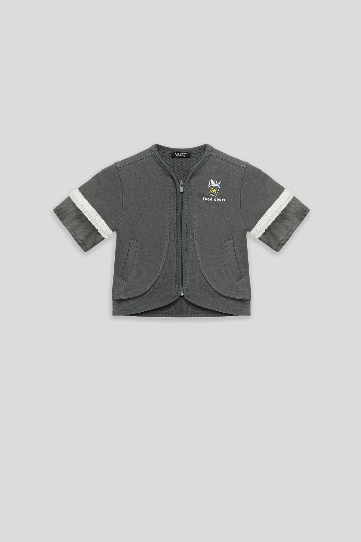 Baby Boy Anthracite Tracksuit Top