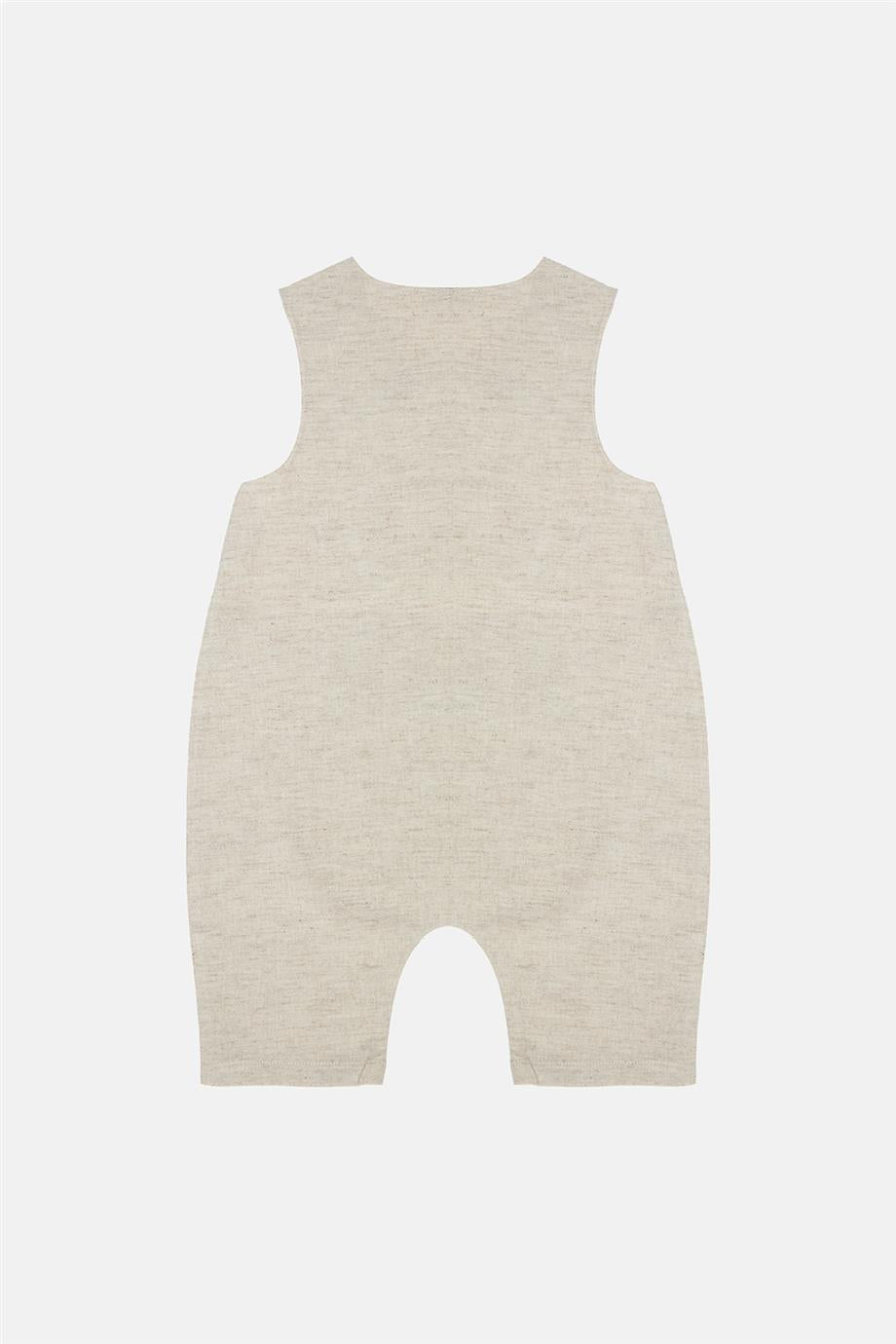 Baby Boy Beige Overall - BgStore