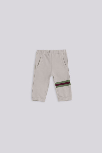 Baby Boy Beige Tracksuit Bottom