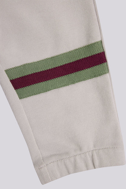 Baby Boy Beige Tracksuit Bottom