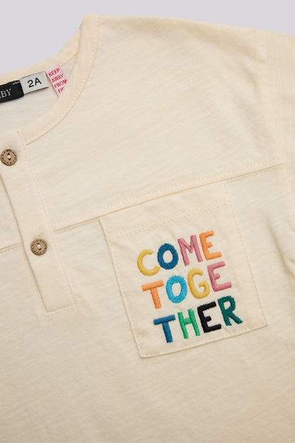 Baby Boy Beige Tshirt