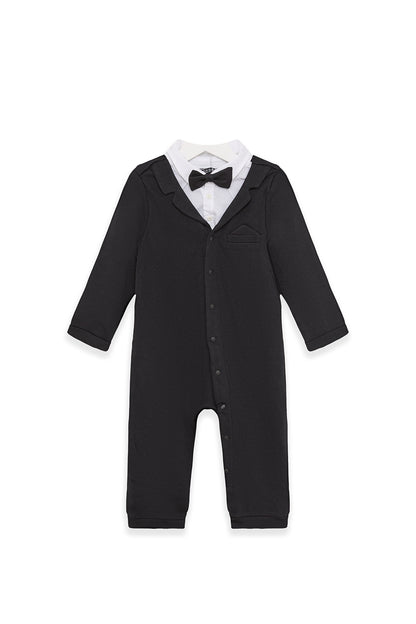 Baby Boy Black Overall