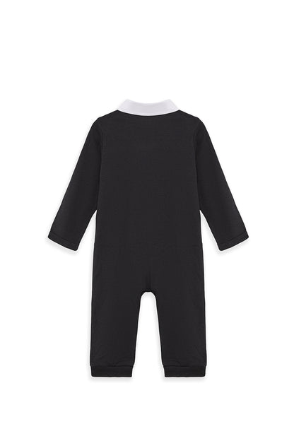 Baby Boy Black Overall