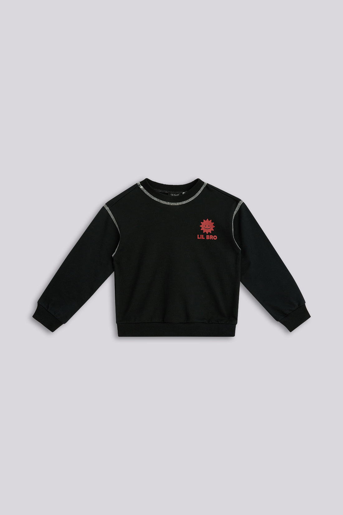 Baby Boy Black Sweatshirt