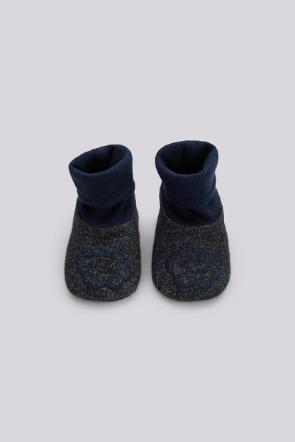 Baby Boy Blue Bootees