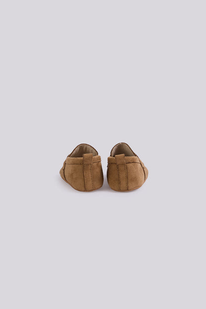 Baby Boy Brown Bootees