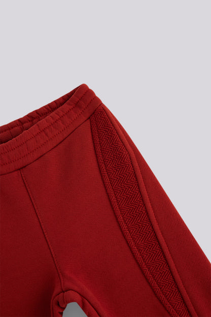 Baby Boy Claret Red Tracksuit Bottom