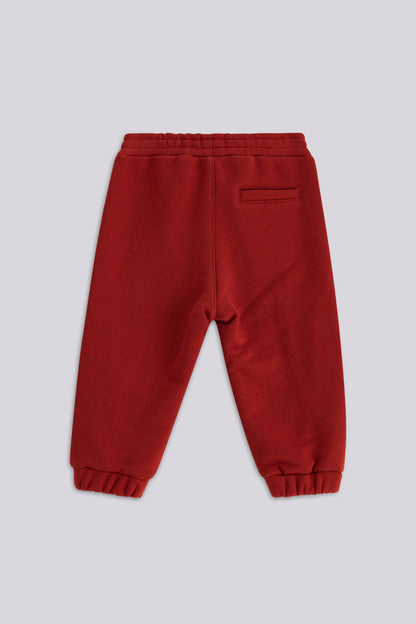 Baby Boy Claret Red Tracksuit Bottom
