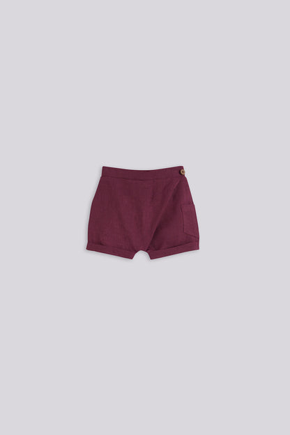 Baby Boy Claret Red Trousers