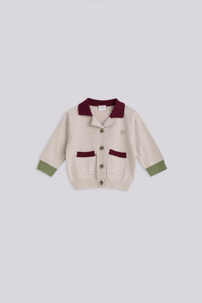Baby Boy Colorful Cardigan