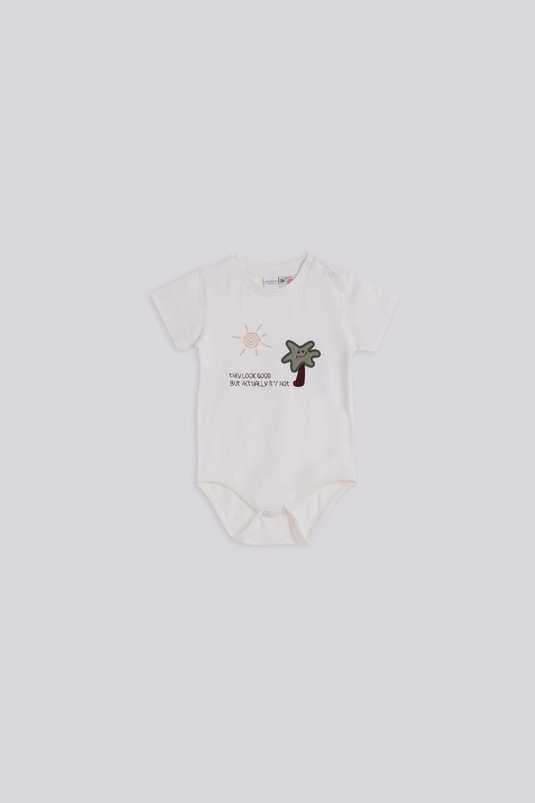 Baby Boy Ecru Body