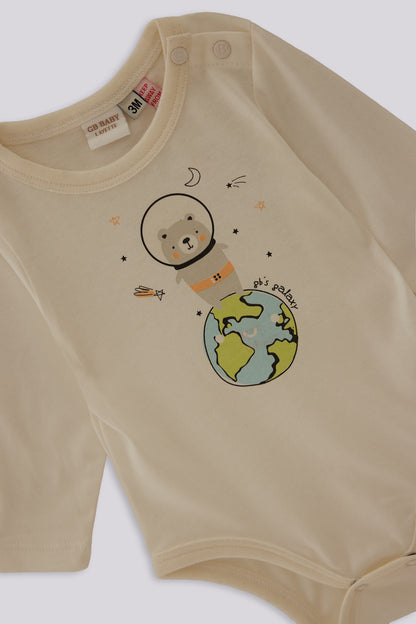 Baby Boy Ecru Body