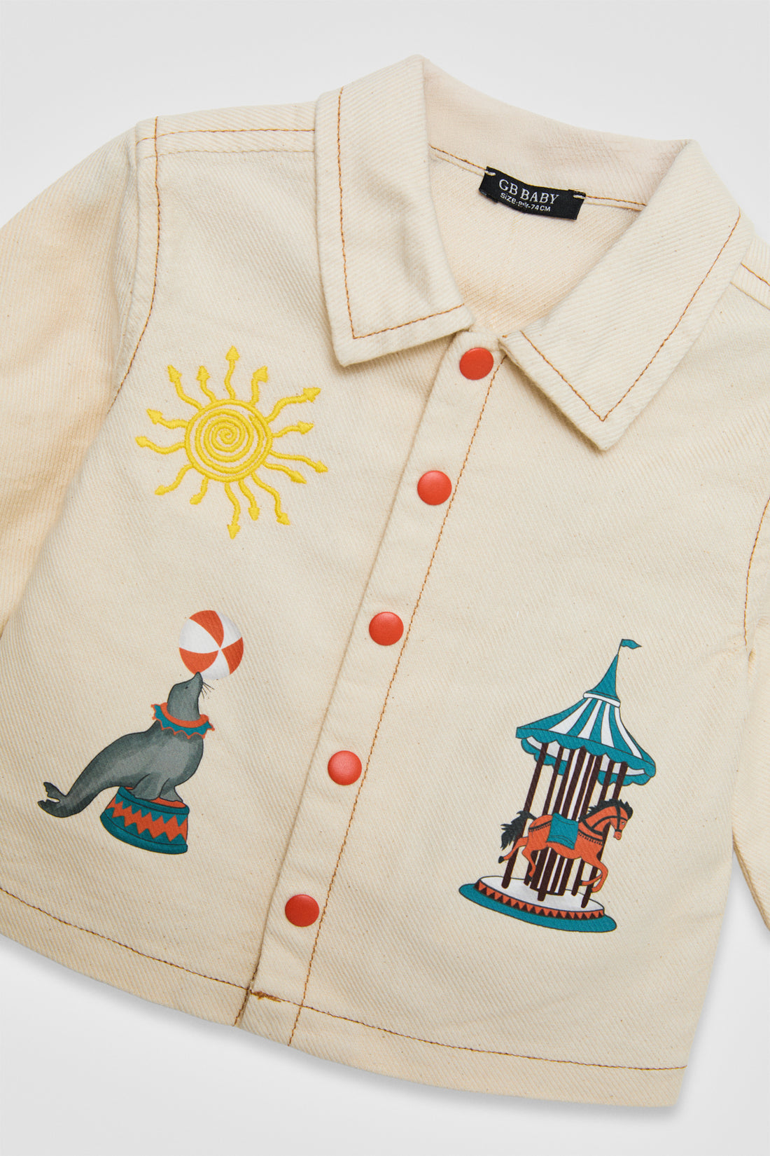 Baby Boy Ecru Jacket