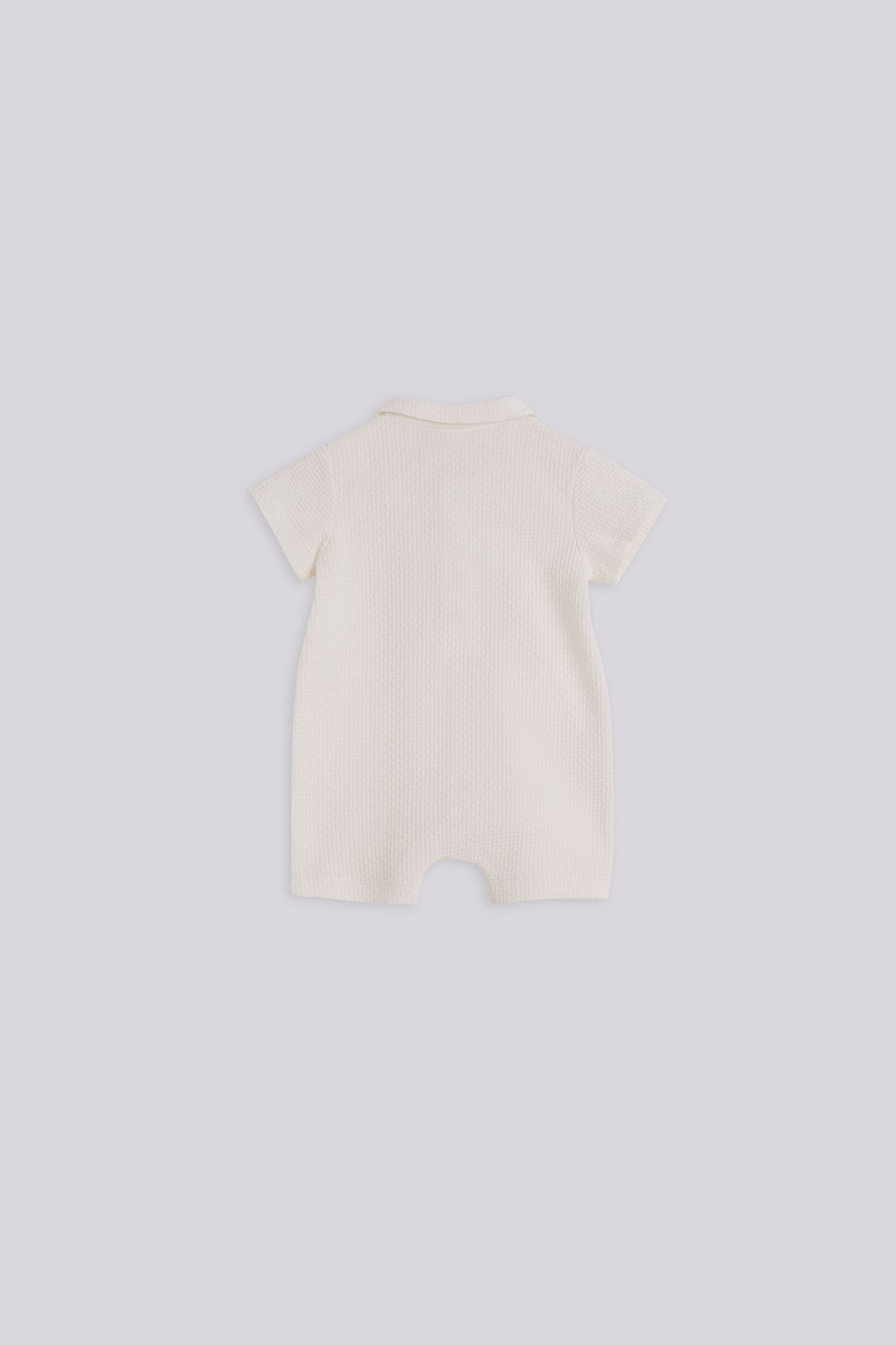 Baby Boy Ecru Overall