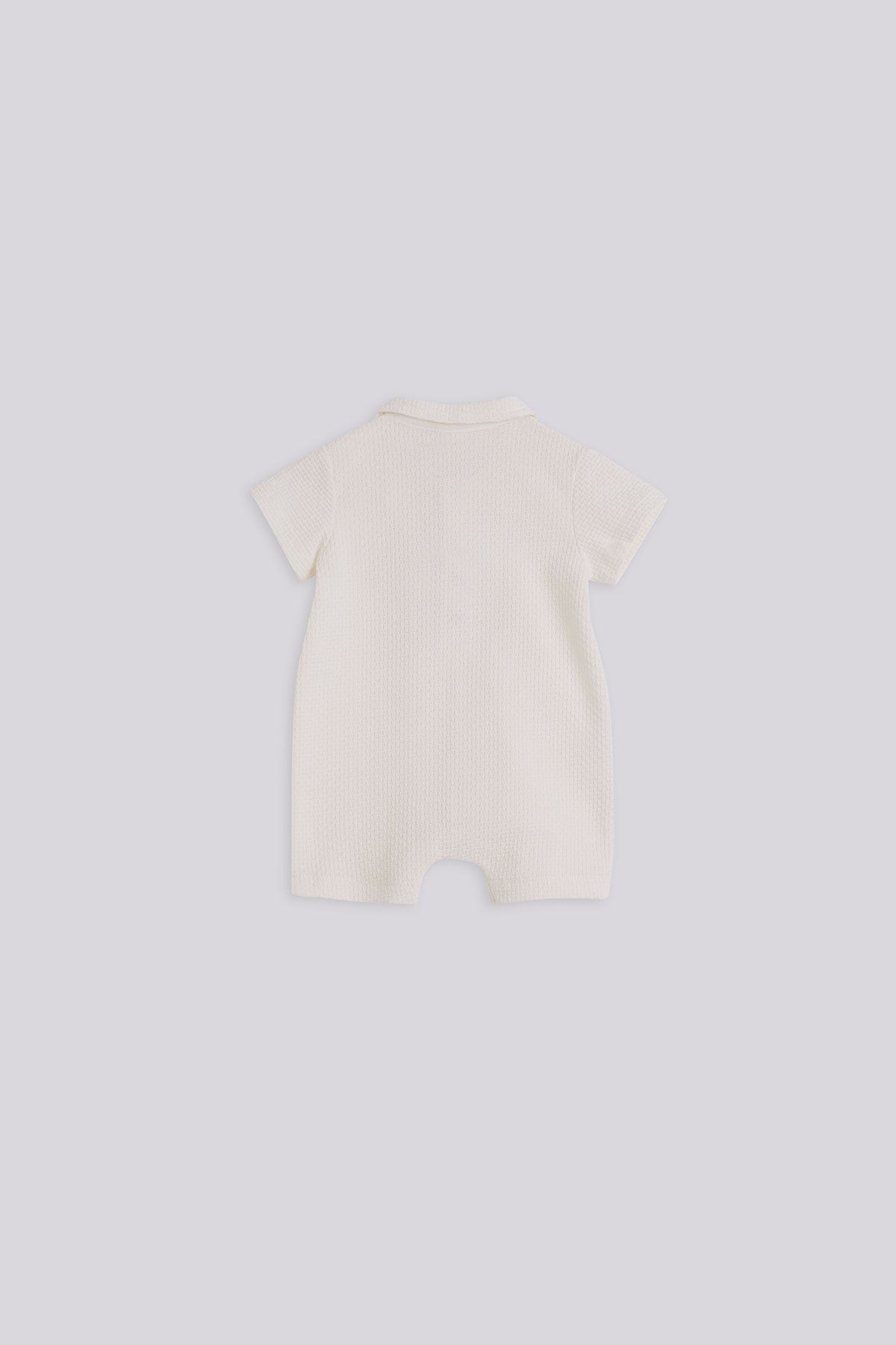 Baby Boy Ecru Overall
