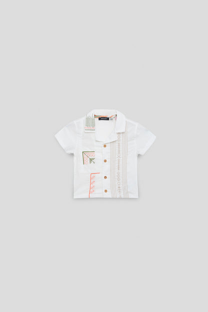 Baby Boy Ecru Shirt
