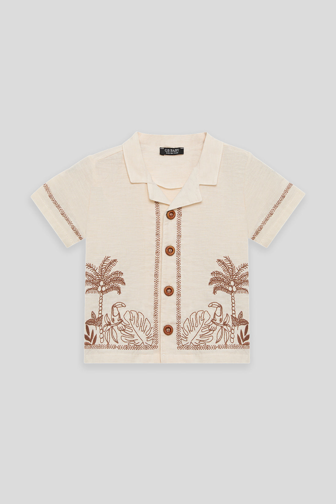 Baby Boy Ecru Shirt
