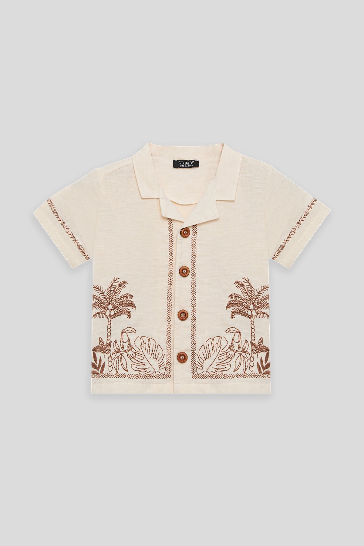 Baby Boy Ecru Shirt