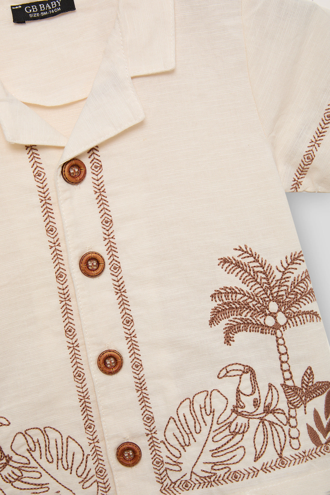 Baby Boy Ecru Shirt