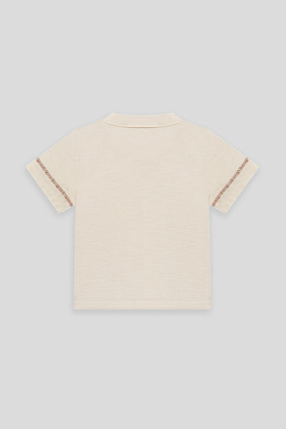 Baby Boy Ecru Shirt