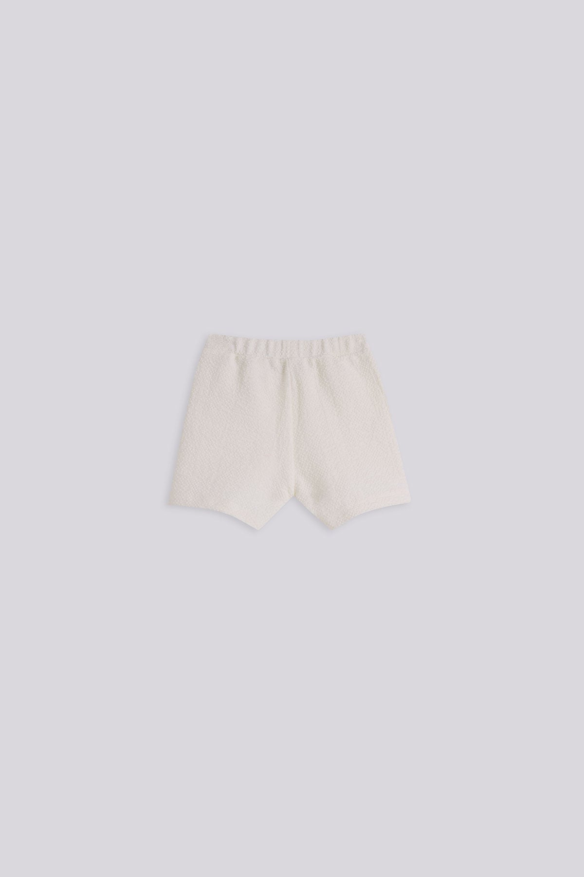 Baby Boy Ecru Shorts