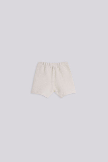 Baby Boy Ecru Shorts