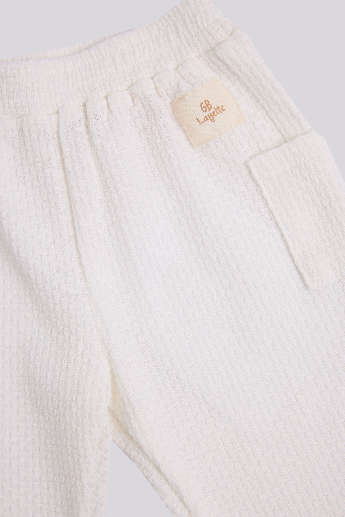 Baby Boy Ecru Sweatpants